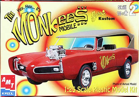 Amt The Monkees Mobile Custom Pontiac Gto Dean Jeffries And George