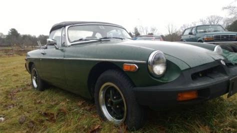 Buy Used 1977 MG MGB MK IV Convertible 2 Door 1 8L OVERDRIVE In York