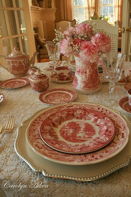 Red And White Dinnerware Ideas Transferware Red And White White