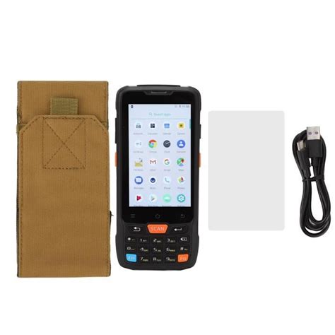 HURRISE Scanner PDA Barcode 4in 2GB 16GB ROM Pour Android8 1 WiFi 4G