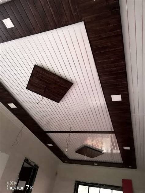 Concealed Grid Film Coated PVC Ceiling Panel Thickness 8 And 6 Mm