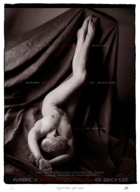 Fine Art Nude Photo Ingrid Jambes X Sign Mik Num Rodin Style