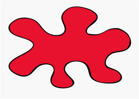 Red-splat , Free Transparent Clipart - ClipartKey