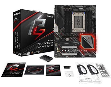 Asrock Socket Tr4 Amd X399 With Chips Atx Gaming Motherboard X399