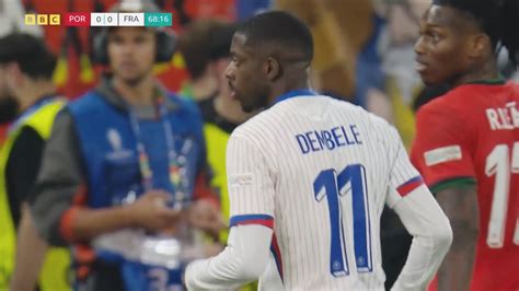 Ousmane Dembele Vs Portugal Euro Quarters Hd