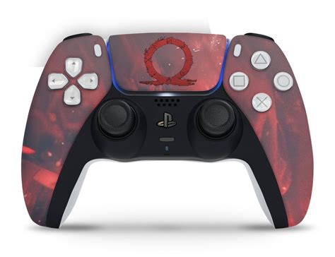 Ps5 Disc Version Console And Controller Vinyl Skin Decal Wrap Kratos God Of War Ebay