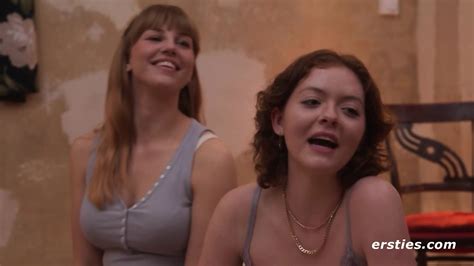 Ersties Girls Pamper Hot Blonde With A Strapon