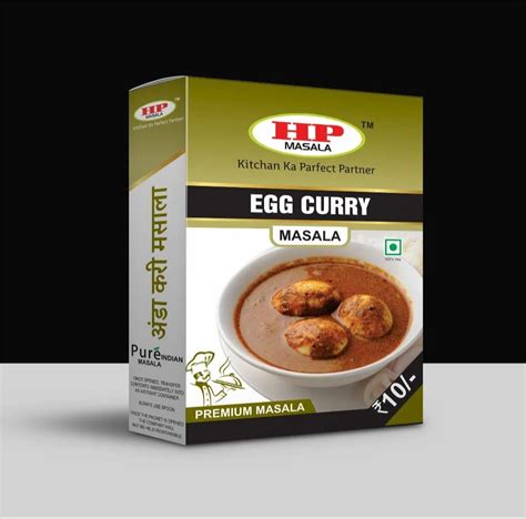 Hp Egg Curry Premium Masala Packaging Size Gm At Rs Kg In Belagavi