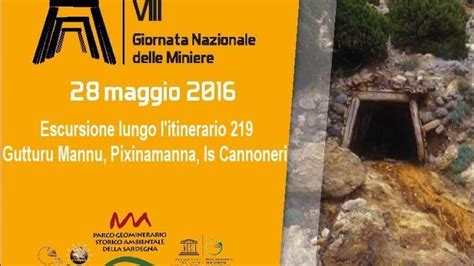 Viii Giornata Nazionale Delle Miniere Escursione A Gutturu Mannu