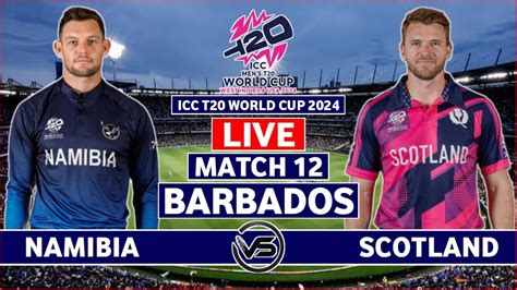 Icc T World Cup Live Namibia Vs Scotland Live Scores Nam Vs