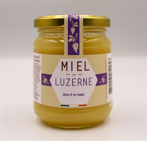 Miel De Luzerne 250 G Lebrun Les Secrets De La Ruche Locavor Fr