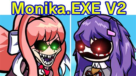 Friday Night Funkin Vs Monika Exe V Full Week Fnf Mod Ddlc Monika