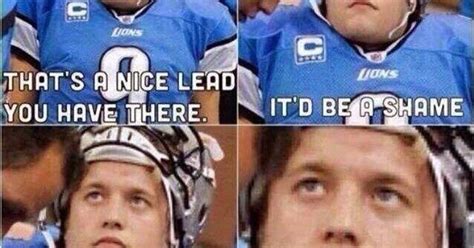 Lions’ Stafford Amused By Comeback Meme