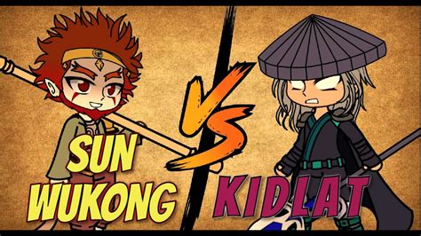 Sun Wukong Vs Kidlat Gacha Fight Animation Round 1