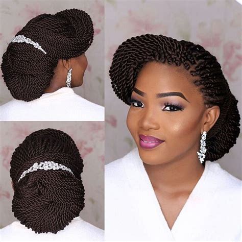 Outstanding African Braided Hairstyles For Brides Cut Short Hair Black Easy Bun Long Step By