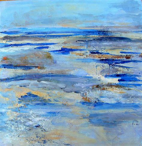 Scandinavian Coastline Sold Painting By Aase Lind Saatchi Art