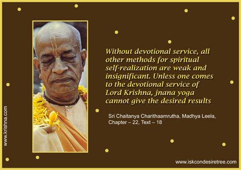 Significance Of Devotional Service Spiritual Quotes By Iskcon Desire Tree