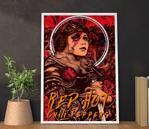 Buy Black Red Hot Chili Peppers Poster A Poster With Frame Online In India At Best Price