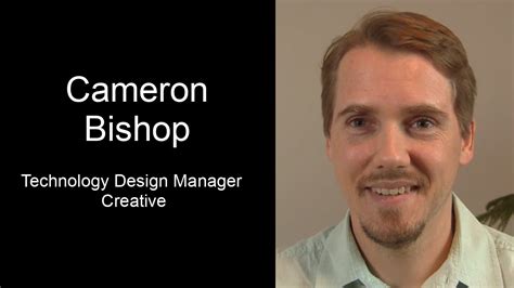 Ja Career Speakers Technology Design Manager Cameron Bishop Youtube