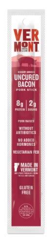 Vermont Smoke And Cure® Gluten Free Hickory Smoked Uncured Bacon Pork Stick 1 Oz Kroger