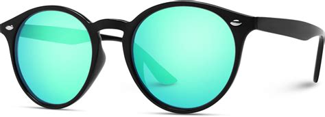 Download Round Classic Retro Frame Sunglasses Png Image With No