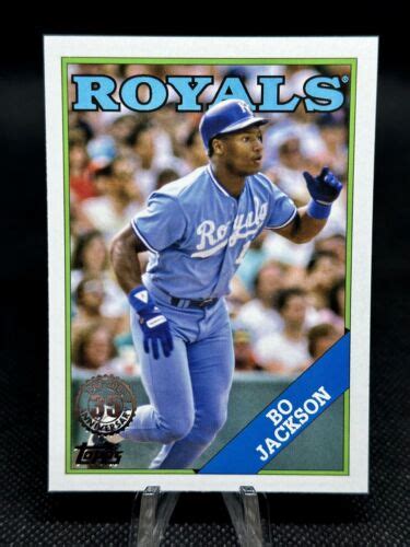 2023 Topps Series 1 Bo Jackson 1988 Topps Insert T88 51 Royals EBay