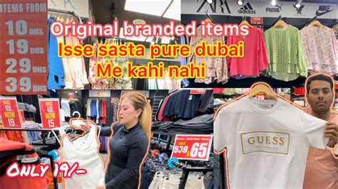 Cheapest Shopping In Dubai All Brands Factory Outlet Of Branded Items