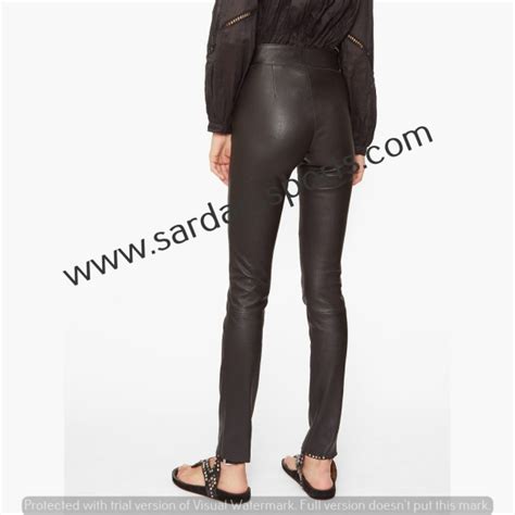 Woman Studded Leather Pants Sardar Sports