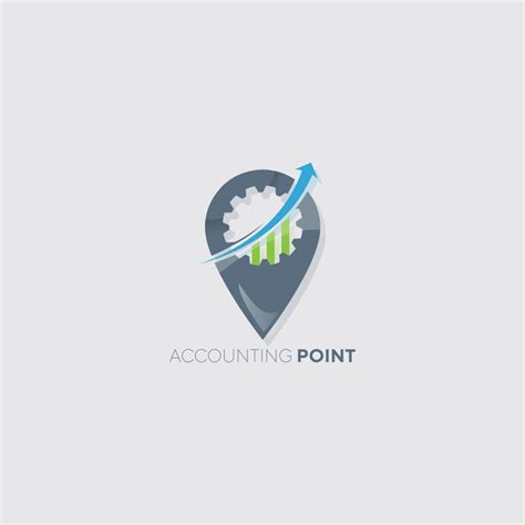 premium vector accounting mechanic point logo template