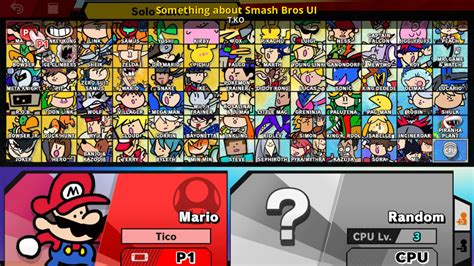 Something About Smash Bros Ui Super Smash Bros Ultimate Mods