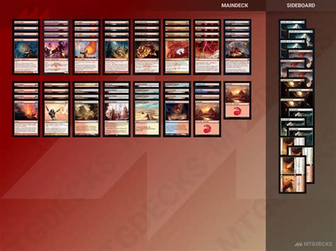 Modern Boros Burn Deck By Samuel Henry Kurniawan MTG DECKS