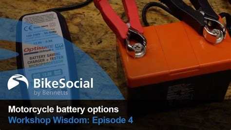 The Best Motorcycle Batteries And Chargers Workshop Wisdom Episode 4