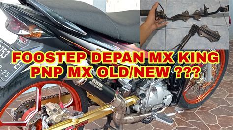 Cara Pasang Footstep Depan Mx King Ke Jupiter Mx Old New Youtube