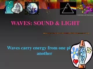 PPT - Waves, Sound, and Light PowerPoint Presentation, free download ...