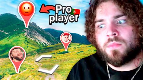 JOGUEI GEOGUESSR CONTRA UM PRO PLAYER PORTUGUÊS YouTube