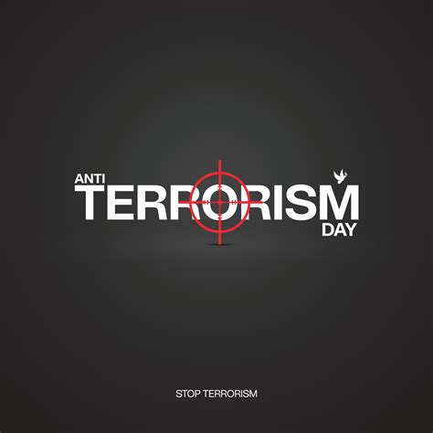 National Anti Terrorism Day 3d Illustration 29138520 Vector Art At