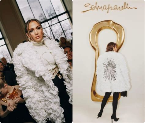 7 000 Real Rose Petals For Jennifer Lopez Her Look At Schiaparelli