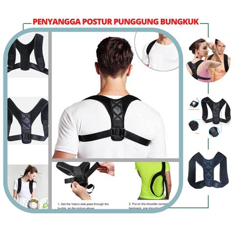 Jual Korektor Postur Original Penyangga Punggung Bahu Posture