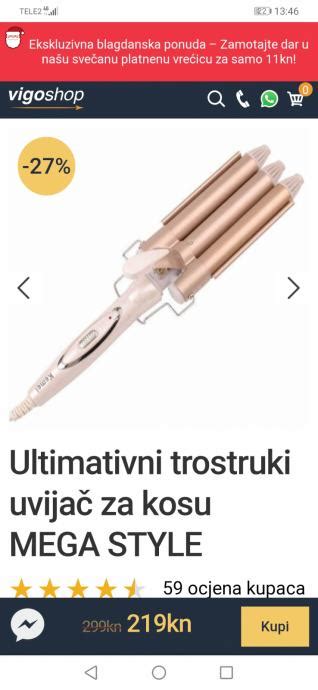 Trostruki Uvija Za Kosu Novi