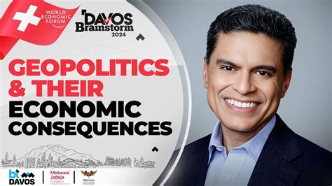 Davosbrainstorm Exclusive With Fareed Zakaria Host Fareed