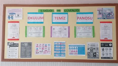 İŞ SAĞLIĞI VE GÜVENLİĞİ PANOSU Ulubey Ümmü Baykan Anadolu İmam Hatip