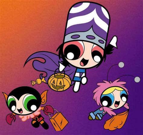 Halloween Powerpuff Girls ️ ️ ️ ️ - online puzzle