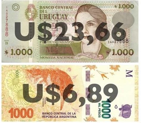 Pesos Uruguayos Vs Pesos Argentinos R Uruguay