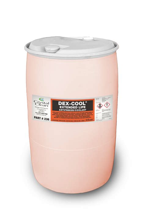 Dex Cool Antifreeze Coolant Antifreeze Crystal Clean