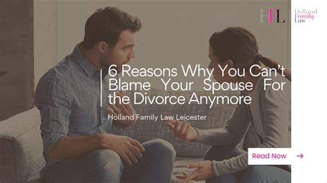 6 Reasons Why You Cant Blame Your Spouse For The Divorce