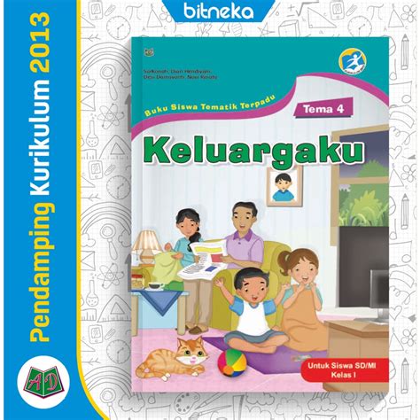 Jual Buku Siswa Pendamping Tematik Kelas Tema Keluargaku Arya