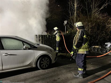 Einsatz Am Brand Mehrerer M Lleimer Freiwillige Feuerwehr