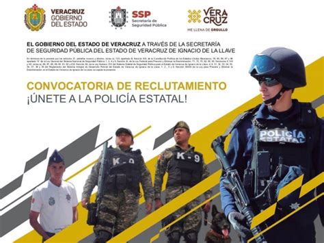 Lanzan convocatoria para integrarse a la Policía Estatal