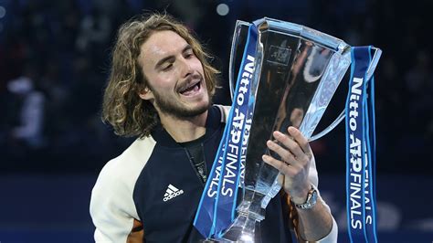 Stefanos Tsitsipas Beats Dominic Thiem To Win Atp Finals Title Cgtn