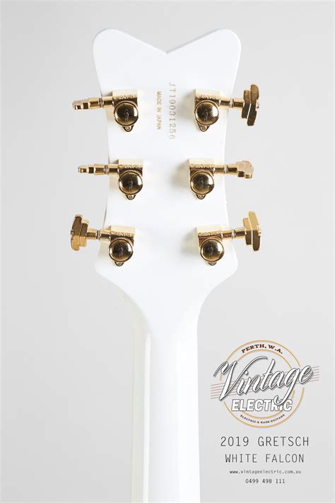 2019 Gretsch White Falcon 6636 Tdc Semi Hollow Electric Guitar